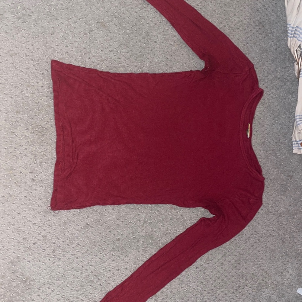 Red Long sleeve Shirt ❤️